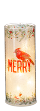 Load image into Gallery viewer, Lights- Choice of Believe, Merry or Joy Pillars