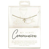 My First Communion - Silver 18' Cross Necklace
