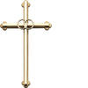 Cross - Wedding Ring - Choice of Gold or Silver