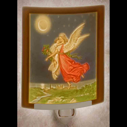 Nightlight-Porcelain Guardian Angel