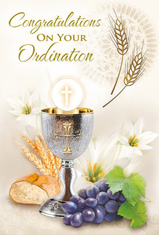 Greeting Card - Ordination