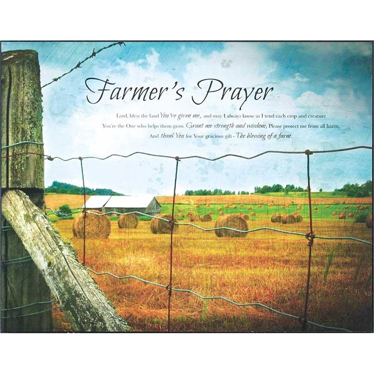 Plaque - Farmers Prayer