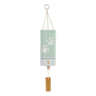 Wind Chime - Paw Print - Paw Prints on my Heart