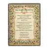 Inspirational Throw - An Irish Blessing - Peace and Plenty