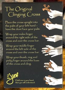 The Original Clinging Cross - Hand-Held - Multiple Colors Available