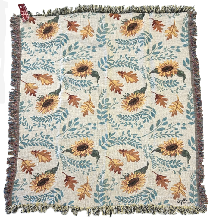 Throw/Tapestry - Harvest Gathering - 100% Cotton - 50
