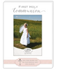 Picture Frame - First Communion - Pink and White - 5" X 3.5" Photo - 8" X 8" Frame
