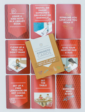 Load image into Gallery viewer, Kindness Cards - Inspire Kindness in your Family - A Deck of 55 Ideas to Help you Spread Joy