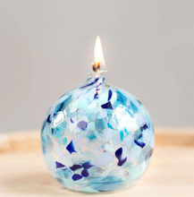 Load image into Gallery viewer, Oil Lamp - Calico Holiday - Limited Edition - Multiple Color Options