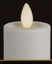 Resin LED Flameless Votive Candle - Water Resistant - Remote Ready