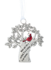 Ornament - Tree with Cardinal Charm - Multiple Verses Available