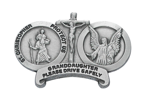 Auto Visor Clip - St. Christopher