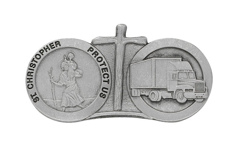 Auto Visor Clip - St. Christopher