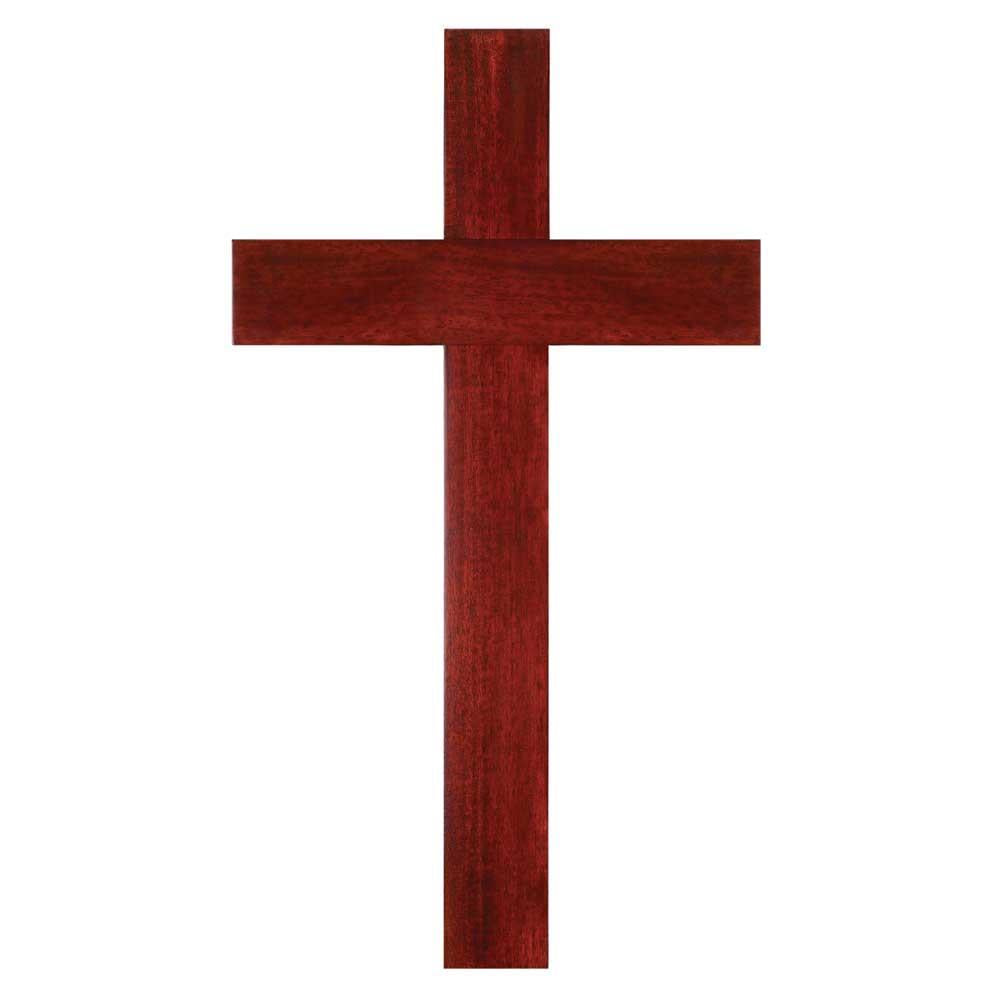Cross - Mahogany Wood