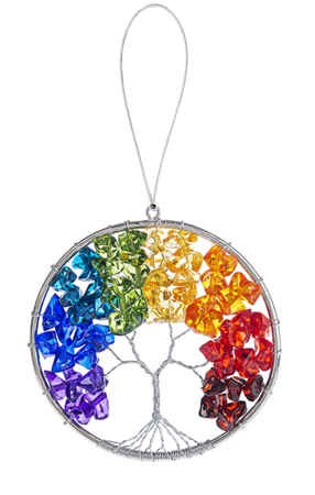Ornament - Rainbow Tree of Life