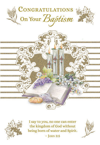 Greeting Card-Baptism 