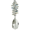 Suncatcher - Crystal Wonders - Crystal Heart Cascade - Ice - 4"