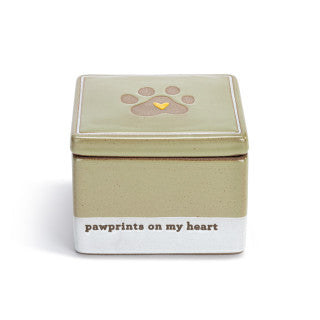 Paw print - Keepsake box