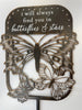 Garden Stake-Butterfly Pics Choice of 2 verses