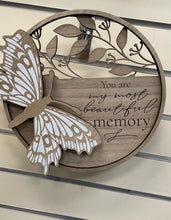 Load image into Gallery viewer, Plaque-Wooden Butterfly Cut out sign-choice of 2 styles