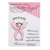 Angel-Pink ribbon Bedside Angel