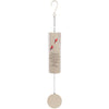 Wind Chime-Champagne Cardinal Cylinder 36"