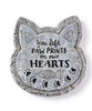 Garden Stones~Cat "You left paw prints"