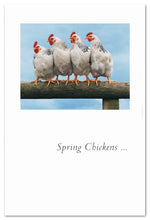 Load image into Gallery viewer, Greeting Card-Birthday "Spring Chickens"