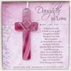 Ornament - Daughter in Love - Mosaic Cross