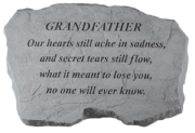 Load image into Gallery viewer, Garden Stone-Beloved Grandfather-choice of 2 verses