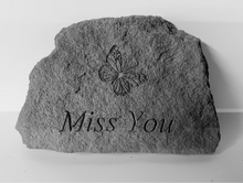 Load image into Gallery viewer, Garden Stone - Remember/Miss you - Butterfly