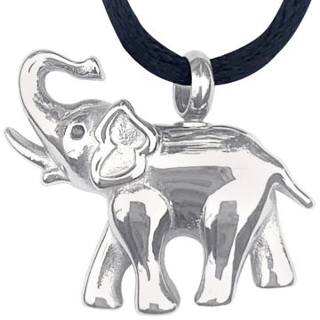 Necklace-SS Elephant Keepsake Urn
