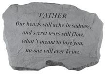 Load image into Gallery viewer, Garden Stone-Father Choice of 3 verses