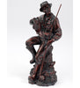 Statue -Choice of  Golfer, and /or Fisherman- Bronze Tone