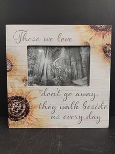 Frame-Sunflower "Those We Love..."