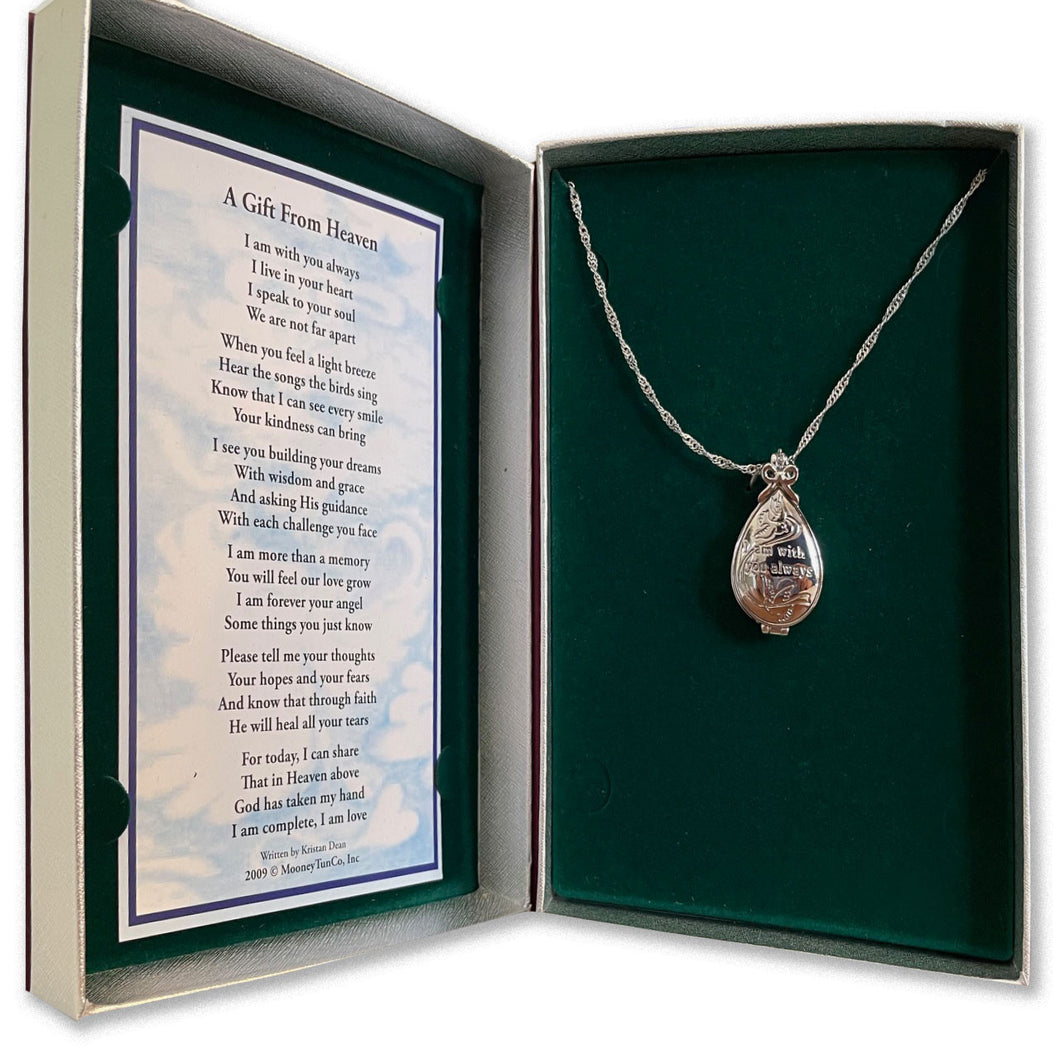 Keepsake Locket - Merry Christmas From Heaven