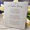 Plaque - A Baptism Promise