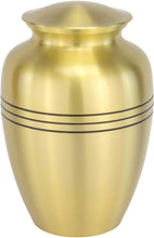 Load image into Gallery viewer, Urn-Silver/Pewter or Gold/Brass Full size Urn