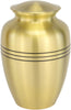 Urn-Silver/Pewter or Gold/Brass Full size Urn