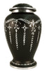 Keepsake Urn-Victorian Night, Ruby, and White