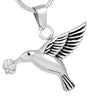 Keepsake Urn Pendant - Hummingbird
