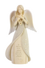 Angel Figurine - "Hold you in Heaven" - Stone/Resin - 8"H
