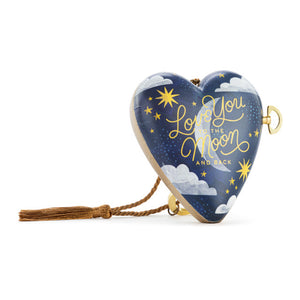 Art Heart Music Box - Love - "Fly me to the Moon" - Table Sitter