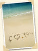 Greeting Card - I love You - "...sometimes it's still nice to spell it out"