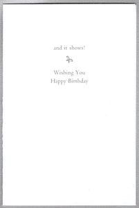 Greeting Card - Birthday - "You take good care of yourself"