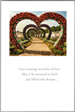 Load image into Gallery viewer, Greeting Card - Wedding - &quot;May it be nurtured in faith and filled with dreams...&quot;