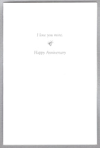 Greeting Card - Anniversary - "As much as you love chocolate..."