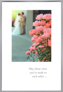 Greeting Card - Wedding - "...words you live & love by."