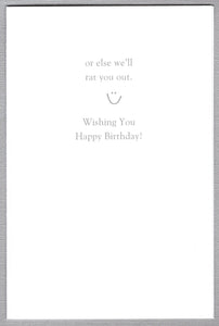 Greeting Card - Birthday - "As the years roll on..."