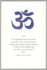 Greeting Card - Support & Encouragement - "May peace enfold you"